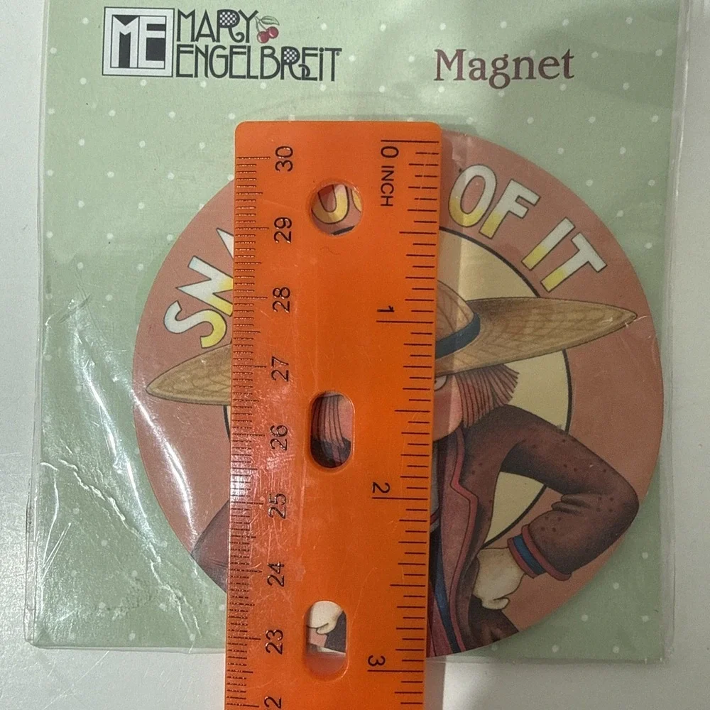 Mary Engelbreit LOT Stationary Envelopes Note Cards & Snap Out Of It Magnet 2004